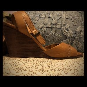 FRYE wedge sandals